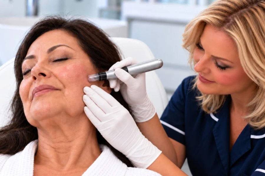 Microneedling for scarring and skin texture